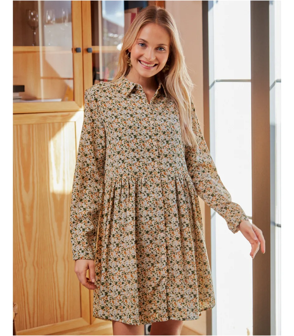 Polin et moi Vestido Floral Aymán