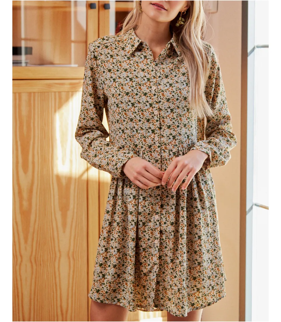 Polin et moi Vestido Floral Aymán