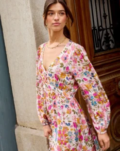 Polin et moi Vestido Floral Rachel