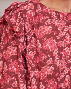 Polin et moi Vestido Flores Aide