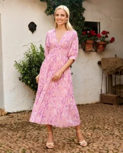 Polin et moi Vestido Flores Alba