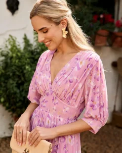 Polin et moi Vestido Flores Alba