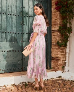 Polin et moi Vestido Flores Albertia