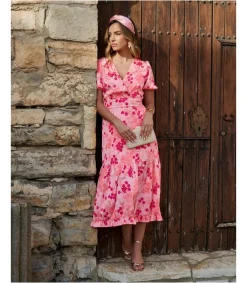 Polin et moi Vestido Flores Alexandre