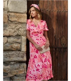 Polin et moi Vestido Flores Alexandre