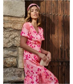 Polin et moi Vestido Flores Alexandre