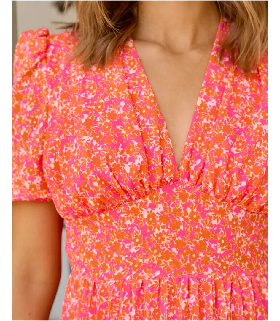 Polin et moi Vestido Flores Anaisa