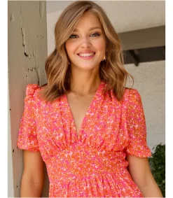 Polin et moi Vestido Flores Anaisa