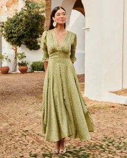 Polin et moi Vestido Flores Anara