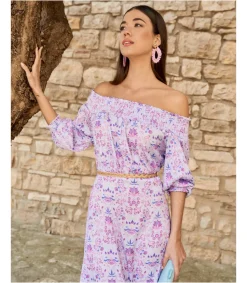 Polin et moi Vestido Flores Aroa