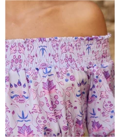 Polin et moi Vestido Flores Aroa