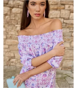 Polin et moi Vestido Flores Aroa