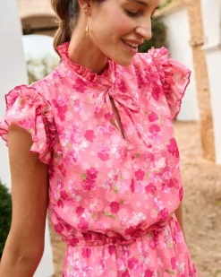 Polin et moi Vestido Flores Blima