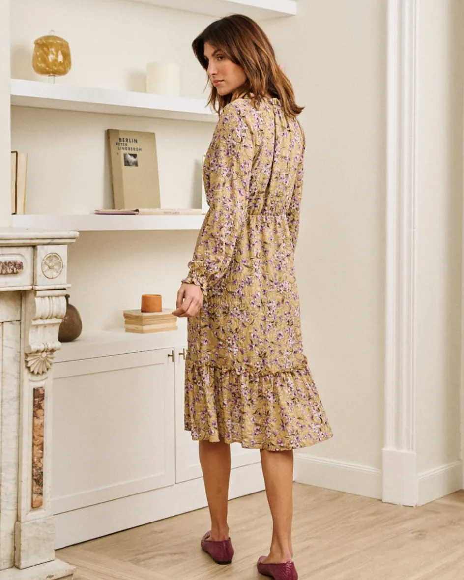 Polin et moi Vestido Flores Ciela