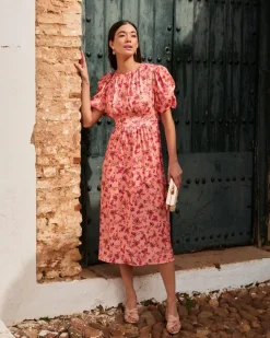 Polin et moi Vestido Flores Delis