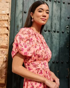 Polin et moi Vestido Flores Delis