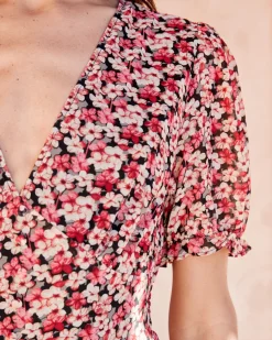 Polin et moi Vestido Flores Estela