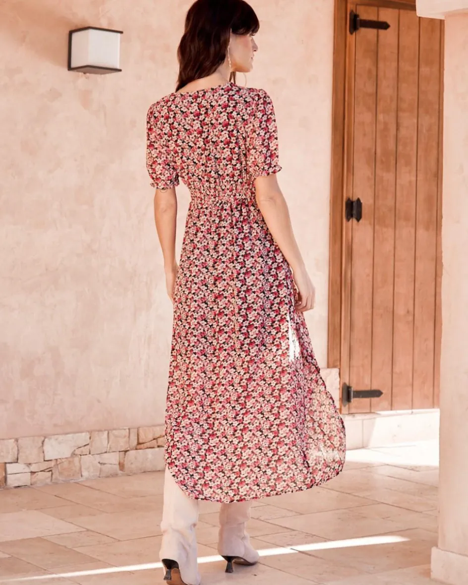 Polin et moi Vestido Flores Estela