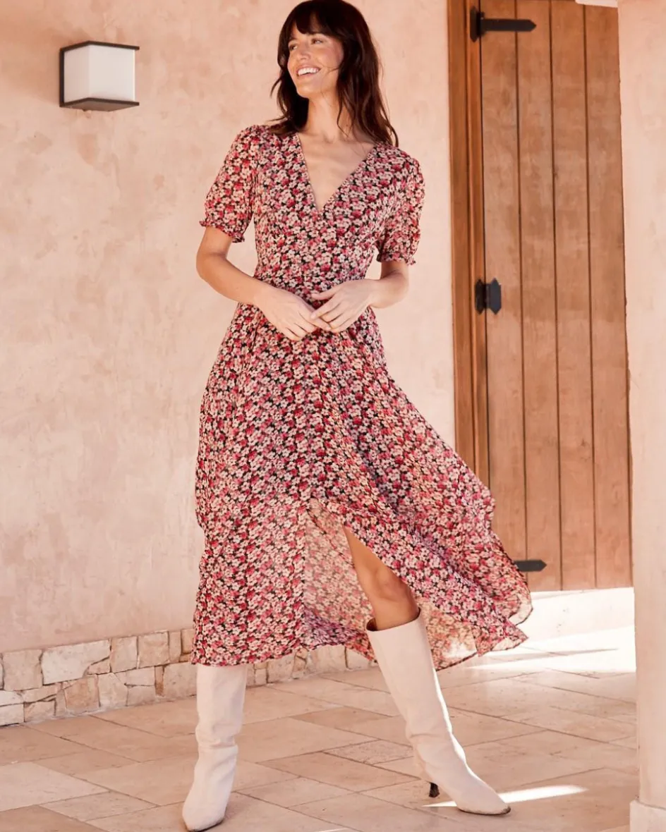 Polin et moi Vestido Flores Estela