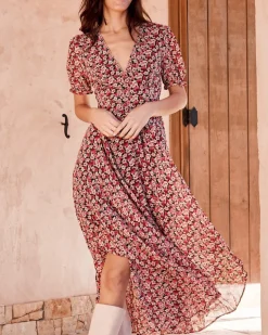 Polin et moi Vestido Flores Estela