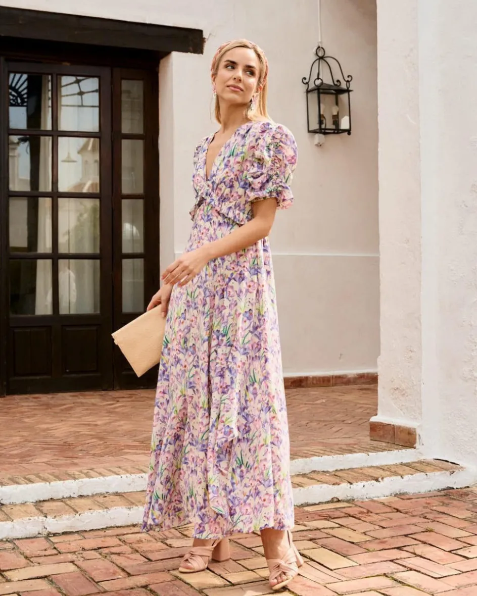 Polin et moi Vestido Flores Gaia