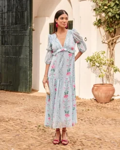 Polin et moi Vestido Flores Laia