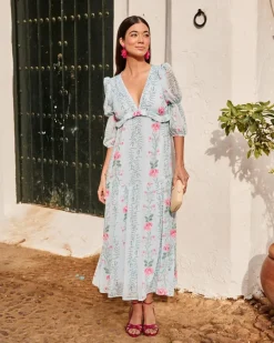 Polin et moi Vestido Flores Laia