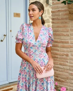 Polin et moi Vestido Flores Madison