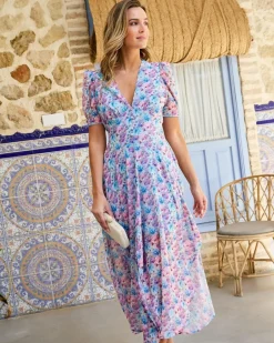 Polin et moi Vestido Flores Madison