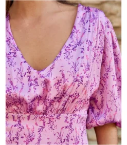 Polin et moi Vestido Flores Ona