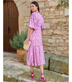 Polin et moi Vestido Flores Ona