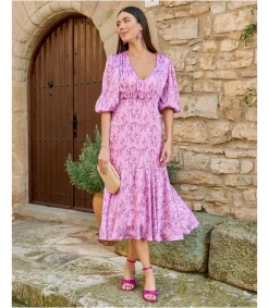 Polin et moi Vestido Flores Ona