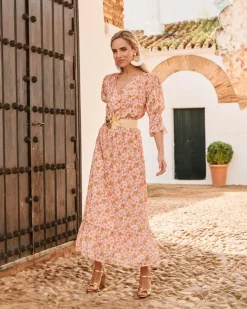 Polin et moi Vestido Flores Opera