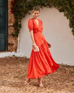 Polin et moi Vestido Flores Runa