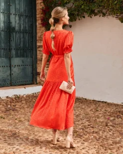 Polin et moi Vestido Flores Runa