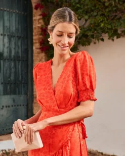 Polin et moi Vestido Flores Runa