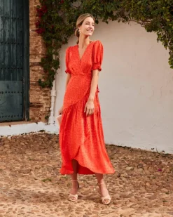 Polin et moi Vestido Flores Runa