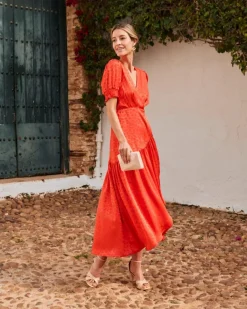 Polin et moi Vestido Flores Runa