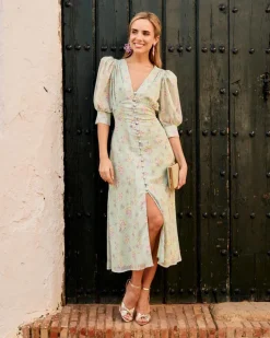 Polin et moi Vestido Flores Sinza