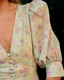 Polin et moi Vestido Flores Sinza