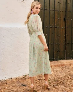 Polin et moi Vestido Flores Sinza