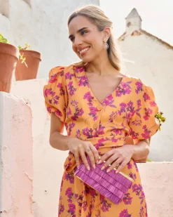 Polin et moi Vestido Flores Sua