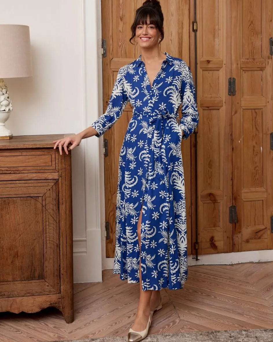 Polin et moi Vestido Largo Azula