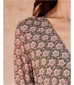 Polin et moi Vestido Largo Florali