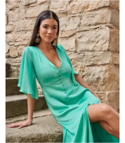 Polin et moi Vestido Largo Mercedes