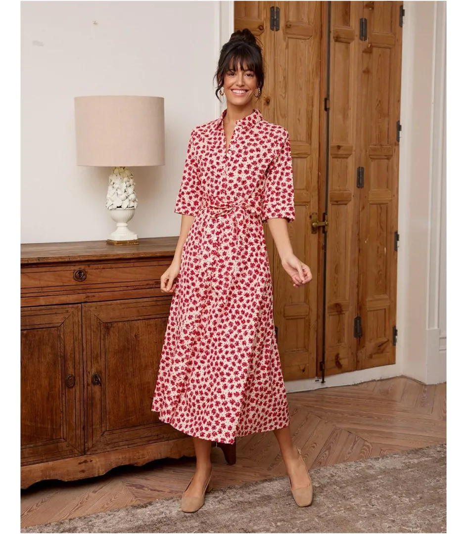 Polin et moi Vestido Largo Zuzena