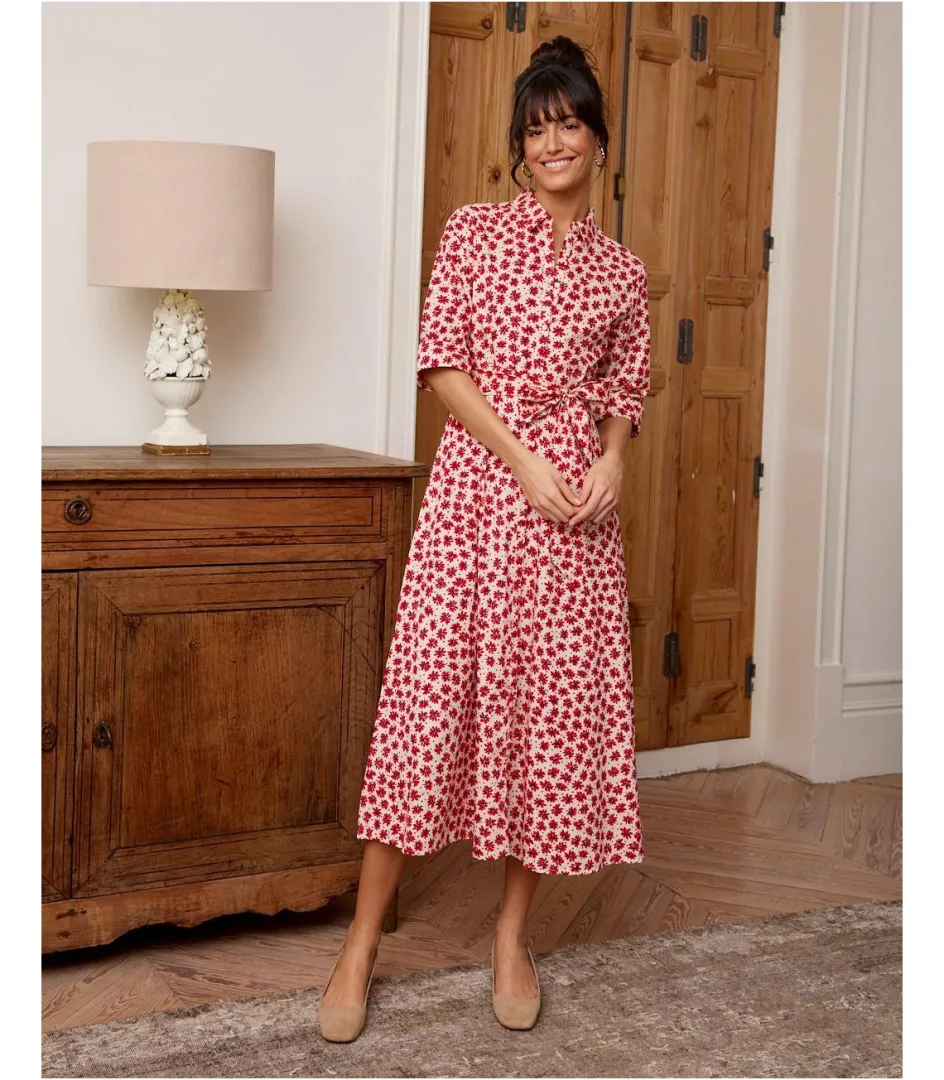 Polin et moi Vestido Largo Zuzena