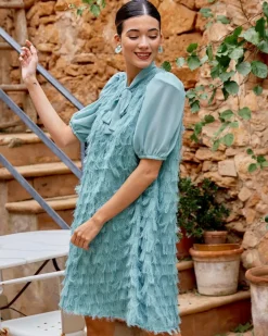 Polin et moi Vestido Lazada Flecos Moni