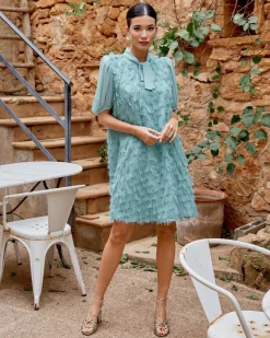 Polin et moi Vestido Lazada Flecos Moni