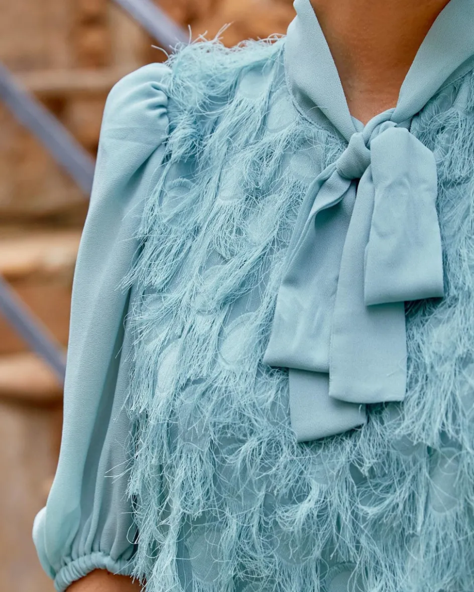 Polin et moi Vestido Lazada Flecos Moni